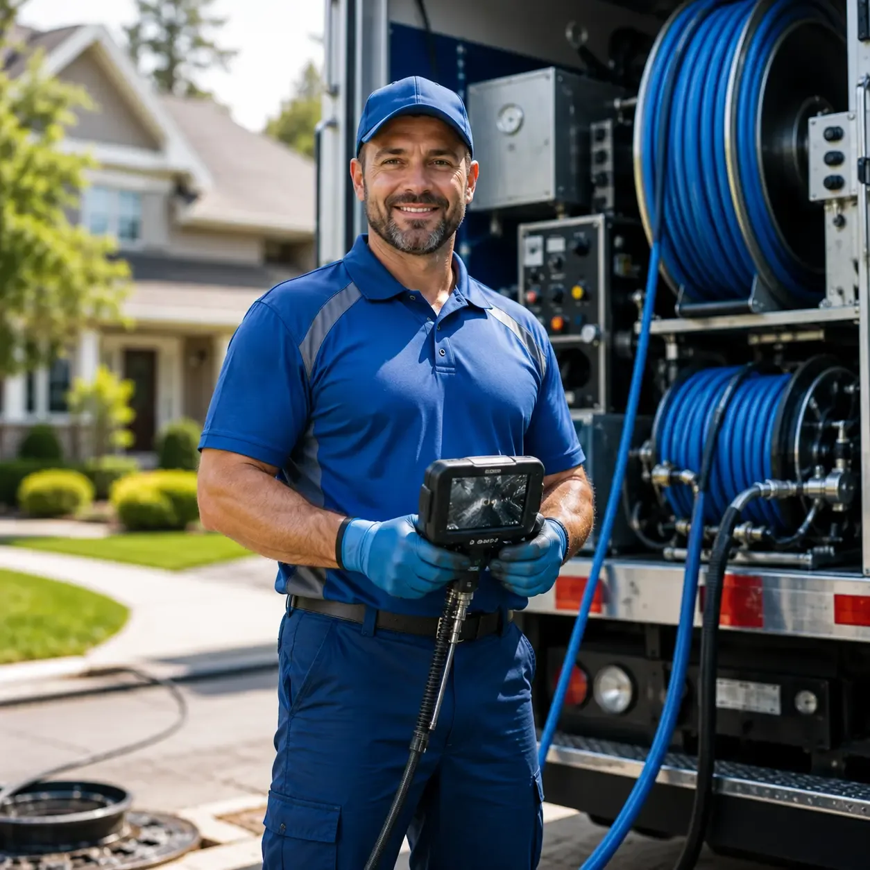 Local outdoor drain cleaning specialists in Elsie, MI